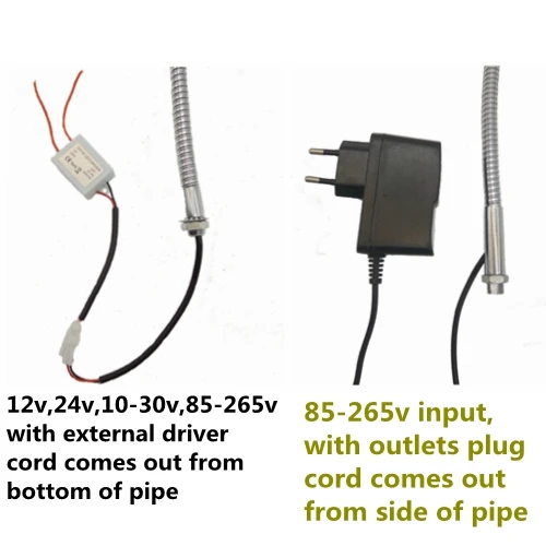 110V/220V/12V/24V  Led bendable Machine Lamp Led