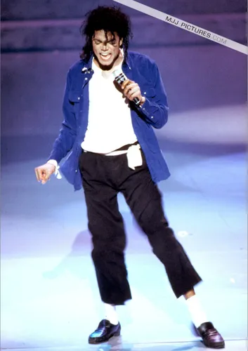 Imagen 2 del producto Show  Camisa azul MJ Michael Jackson the Way You Make Me Feel, Colección Proformance