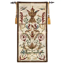 Home Decoration Cotton Wall Tapestry Fashion Gift  Vase Of Flowers 125*66CM