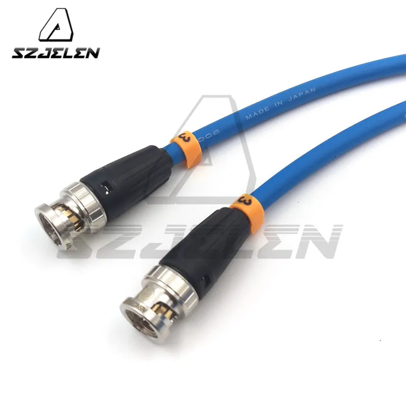 Imagem -02 - Cabo Coaxial Canare Lv61s 75 Ohm Cabo Neutrik Bnc para Bnc Cabo Coaxial de Vídeo Sdi 75ohm hd Comprimento 3m