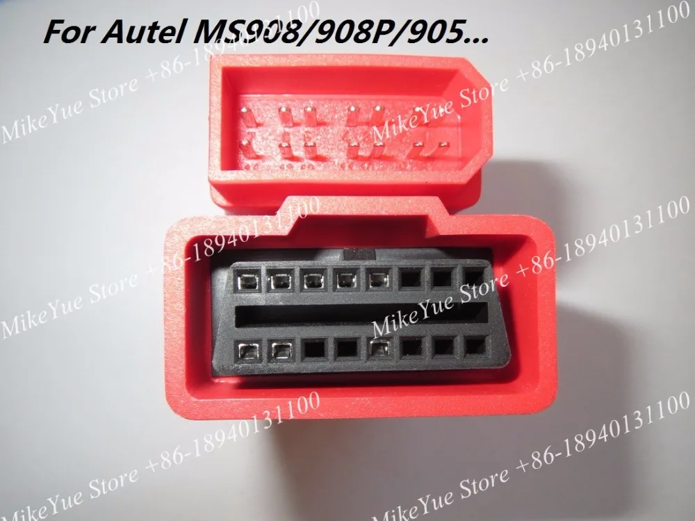 For Autel For NISSAN -14 Pins MaxiSys Pro MS906 MS906BT MS906TS MS908S Pro Mini MaxiCOM MK908P OBD I Adapters DLC Connector