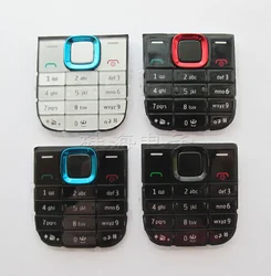 Black/White/Blue/Red 100% New Ymitn Mobile Housing Cover Case Keypads Keyboards Buttons For Nokia 5130 Free Shipping