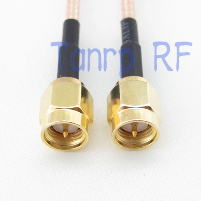 

Free Shipping! 20CM Pigtail coaxial jumper cable RG316 extension cable 8INCH SMA male to SMA male plug RF adapter connector