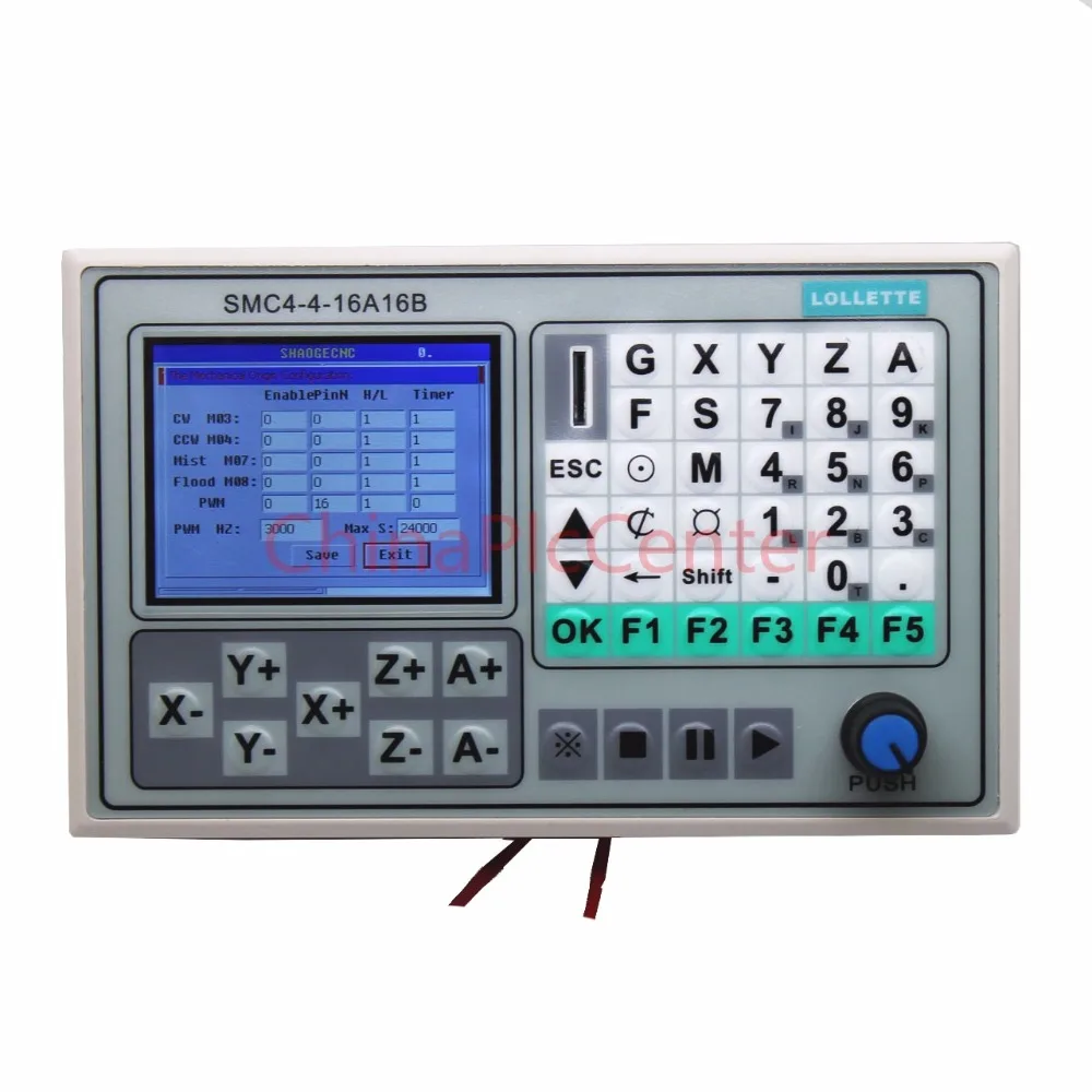 2024 CNC controller 50KHZ CNC 4 Axis Breakout Board Carving Control System Engraving Machine Control SMC4-4-16A16B SHAOGECNC