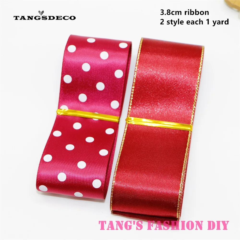 High Quality Dark Red Color Mix Ribbon Set/Wine Red ribbon Set/ DIY Ribbon Set