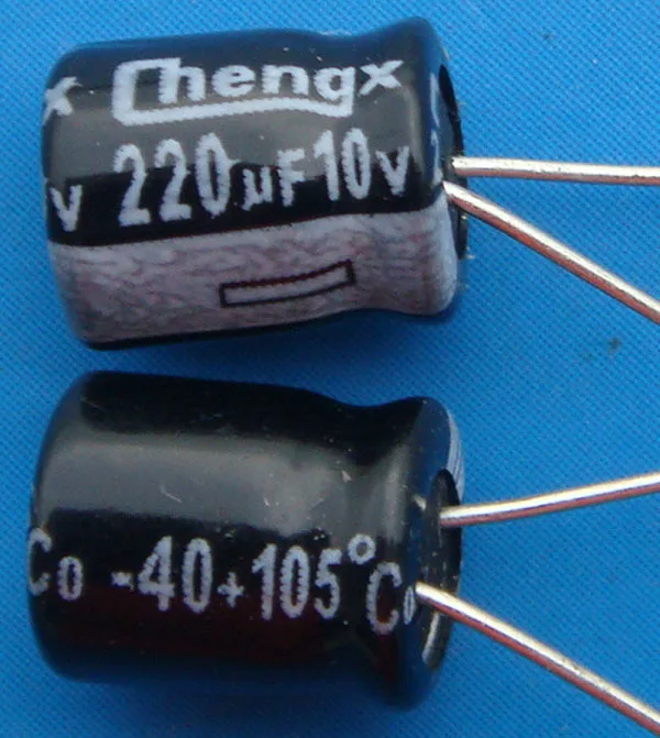 

Free Delivery. 105 degrees of environmental protection aluminum electrolytic capacitor 10 v 220 uf 100 ($4)