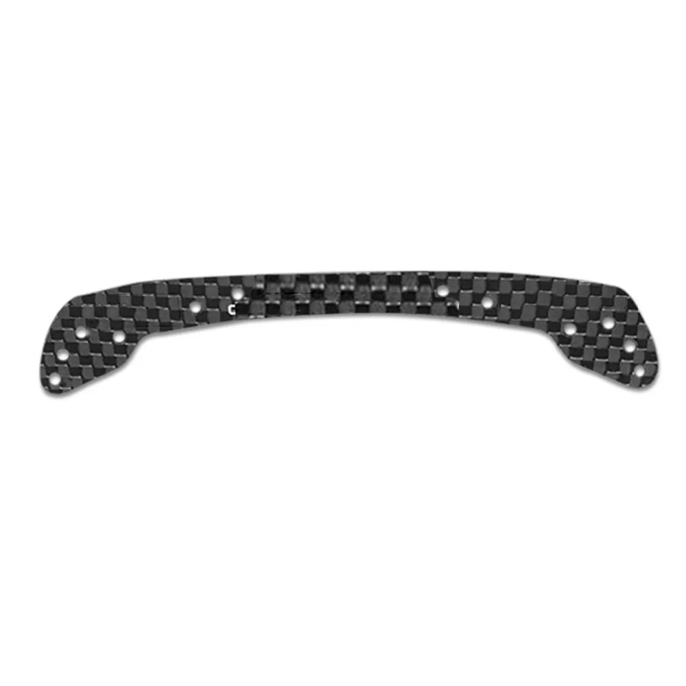 1,5 mm Kohlefaser-Schriftzug, führende hintere Platte, vordere Platte, Teile für 2013-Stil, RC MINI 4WD für Tamiya Car Crawlers