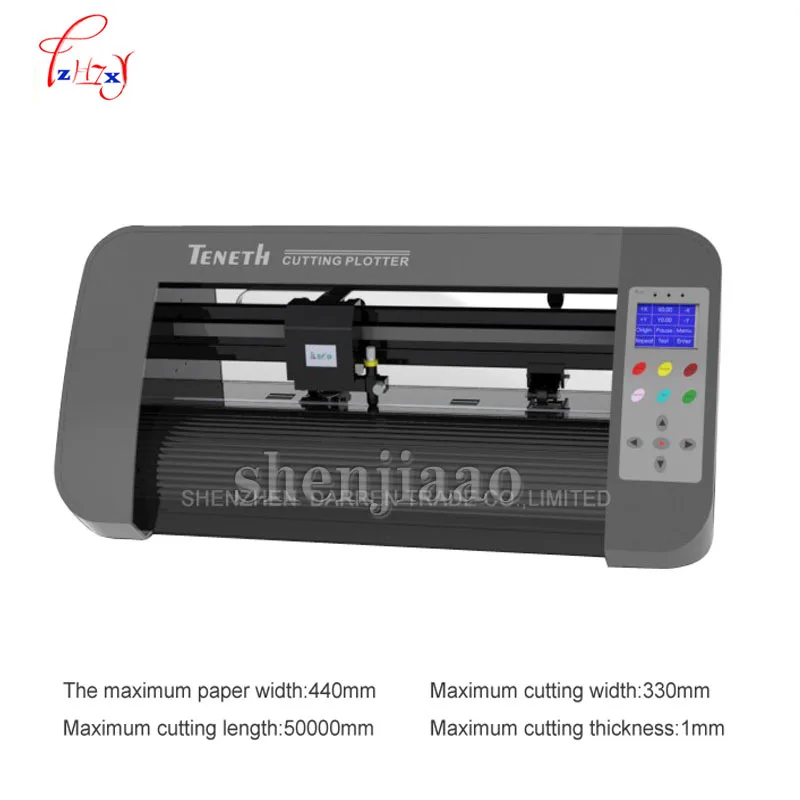 Vinyl Cutting Plotter TH440LX USB Vinyl Sticker Plotter Cutting Width 330mm Office Home Cutter Machine Engraving Machine 1pc