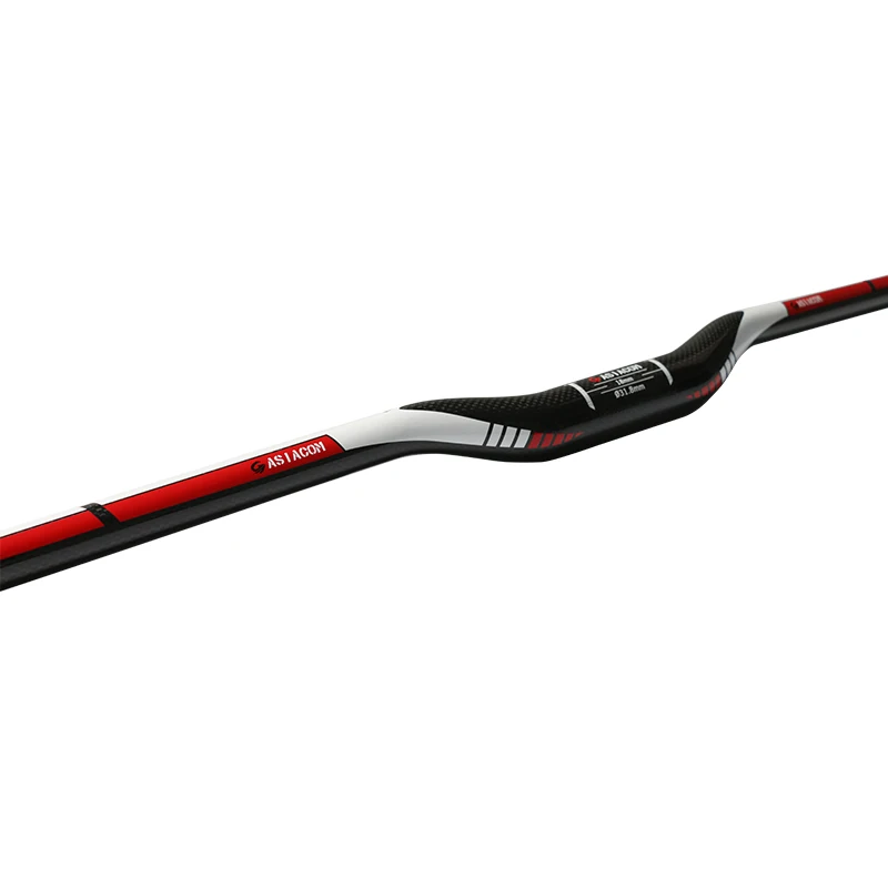 Brand New ASIACOM Mountain bike 3K full carbon fibre bicycle handlebar carbon bend bar MTB lightest 31.8*600-760mm