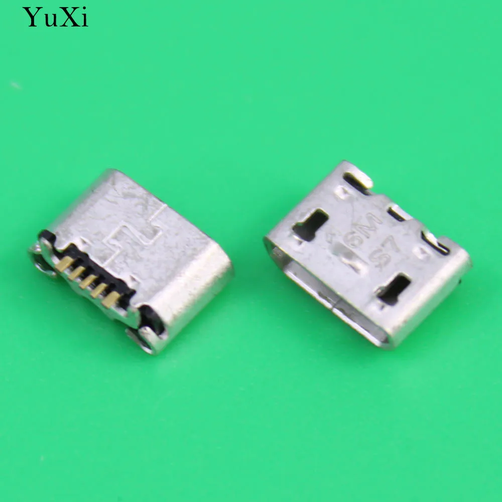 Yuxi Micro USB ชาร์จพอร์ตซ็อกเก็ตสำหรับ ONE PLUS 1 2 3X5 5T 6 Plus power Charge CONNECTOR