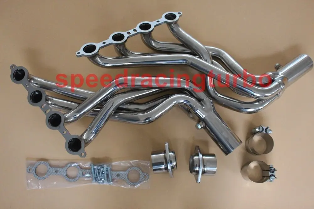 

EXHAUST HEADER FOR 2004-2007 FIT Cadillac CTS-V 5.7L 6.0L V8 LS6 LS2 STAINLESS STEEL