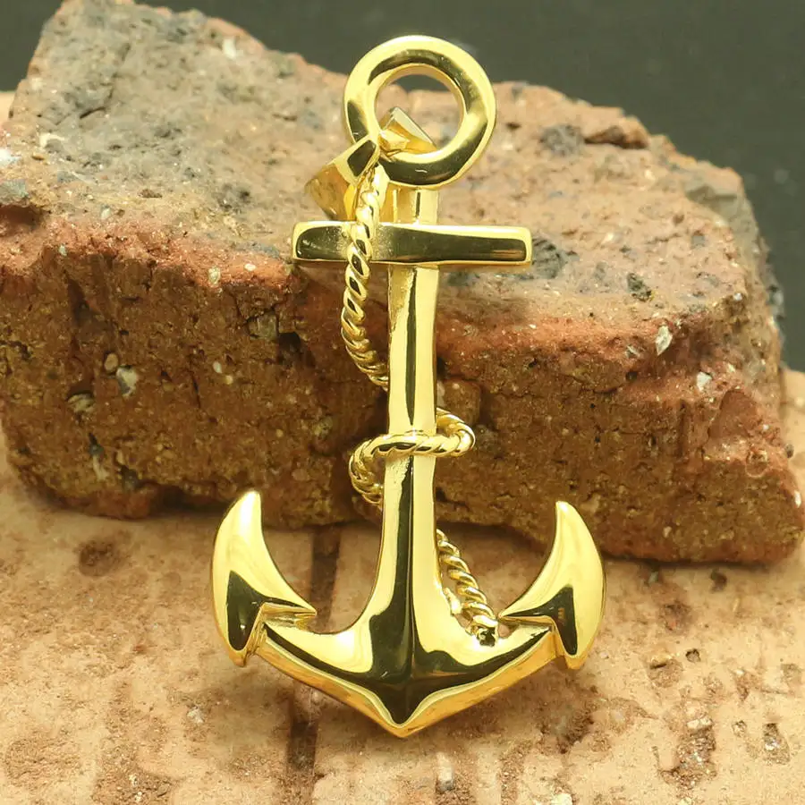 316L Stainless Steel Cool  Anchor Newest Pendant