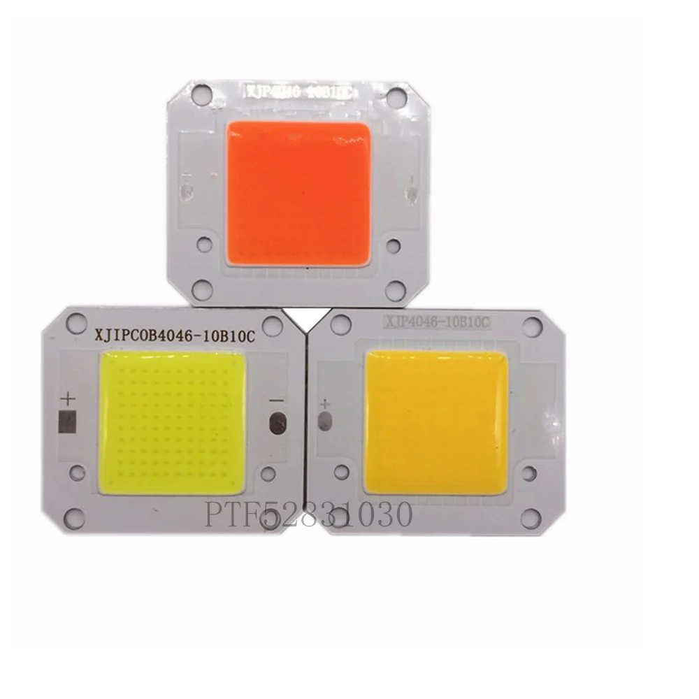 12V 32V  COB 30W 400-840NM/ Warm white /Cool white LED chip High Power For Solar battery or car Power work 1pcs