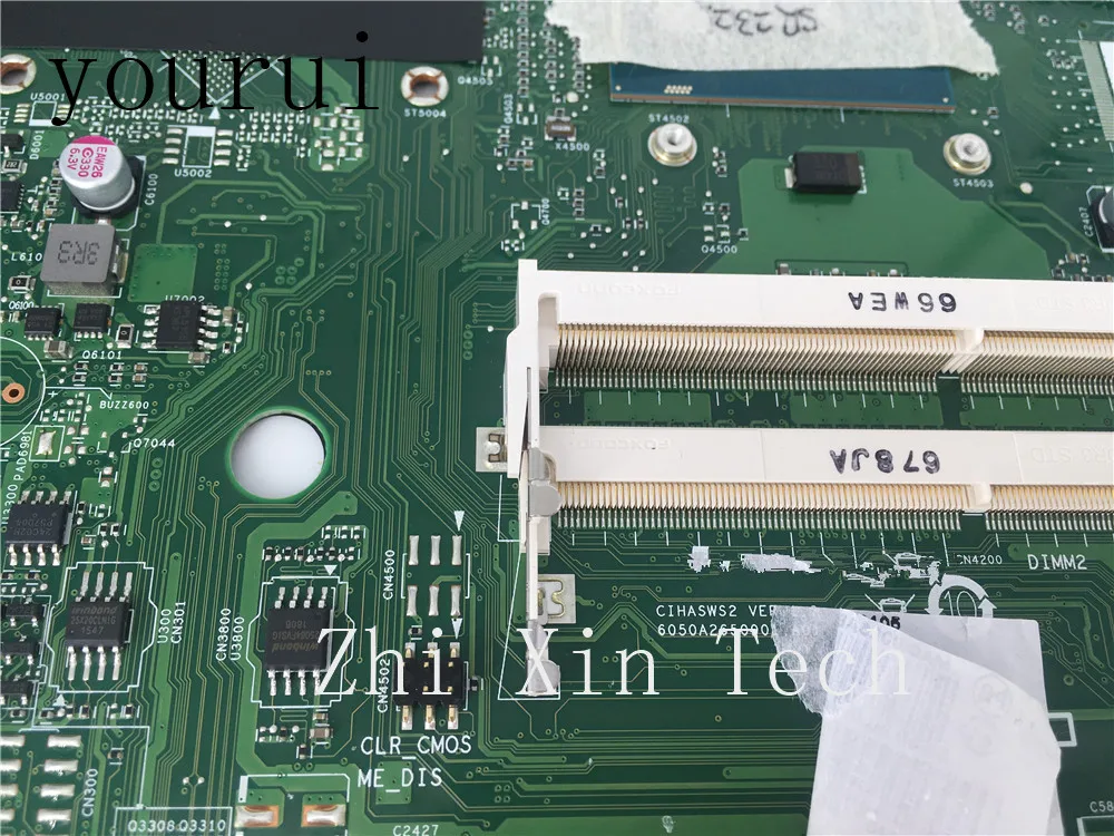 yourui For Lenovo  C4030 C40-30 Laptop Mainboard  CIHASWS2 6050A2650901 A01 SR23Z  i3-5010u CPU 100% Test  ok quality assurace