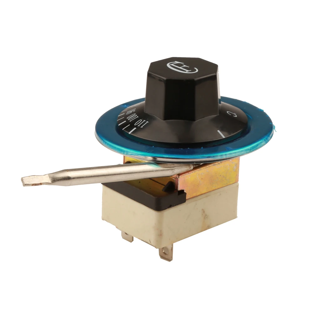 Thermostat AC 220V 16A 30-110 Degrees Celsius Knob Liquid Rising Temperature Controller Switch for Electric Oven image 3