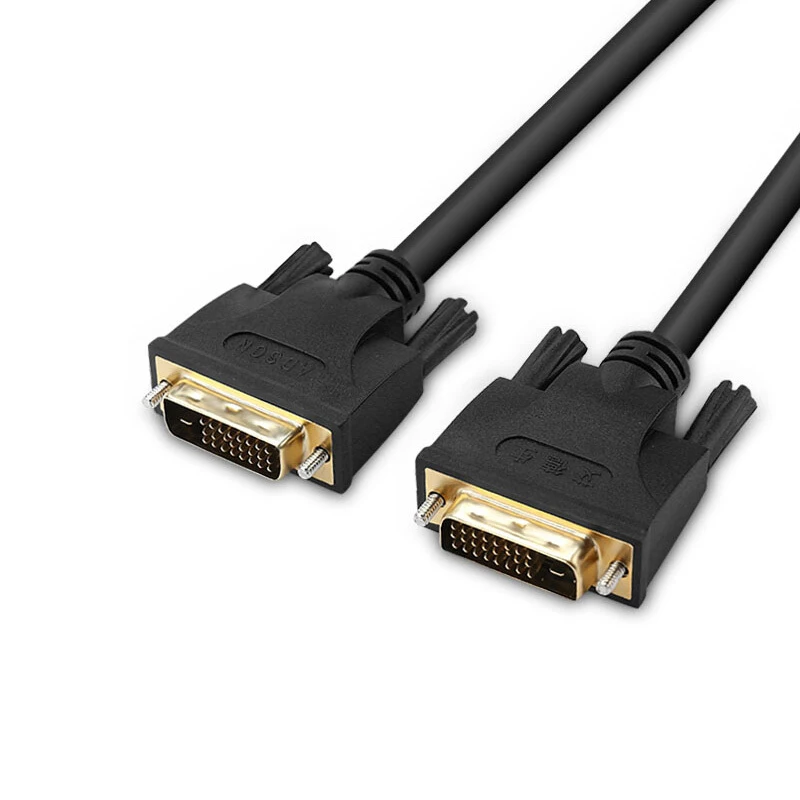 High speed DVI Cable Dual channel DVI Male to Male DVI-D 24+1 cable with amplifier Gold plated 1.5m 3m 5m 10m 15m 20m 25m 30m