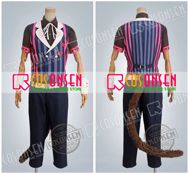 COSPLAYONSEN Game A3! Boy Alice in Wonderland/Event Spring Sakuya Sakuma cosplay costume full set adult costume