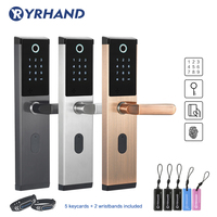 YRHAND Keyless Wireless fingerprint smart lock biometric lock, smart door lock home, Electronic Code Keypad Door Lock