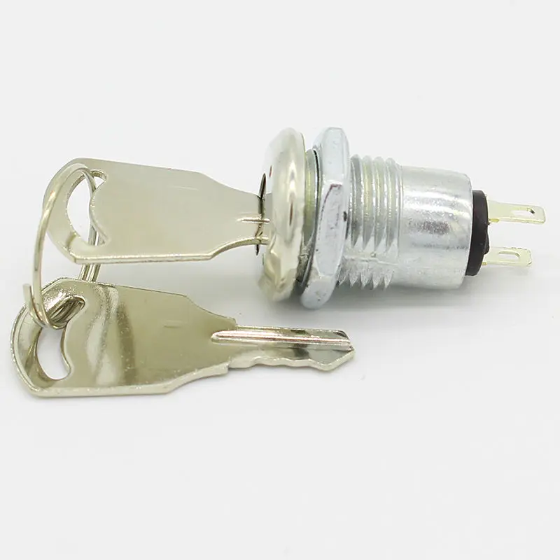 5pcs Key Switch ON/OFF Lock Switch KS-02