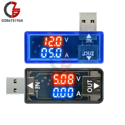 5V USB Tester LED Digital Voltmetro Amperometro Indicatore Banca di Potere del Caricatore Medico Tester di Tensione di Corrente Volt Amp Tester Detector