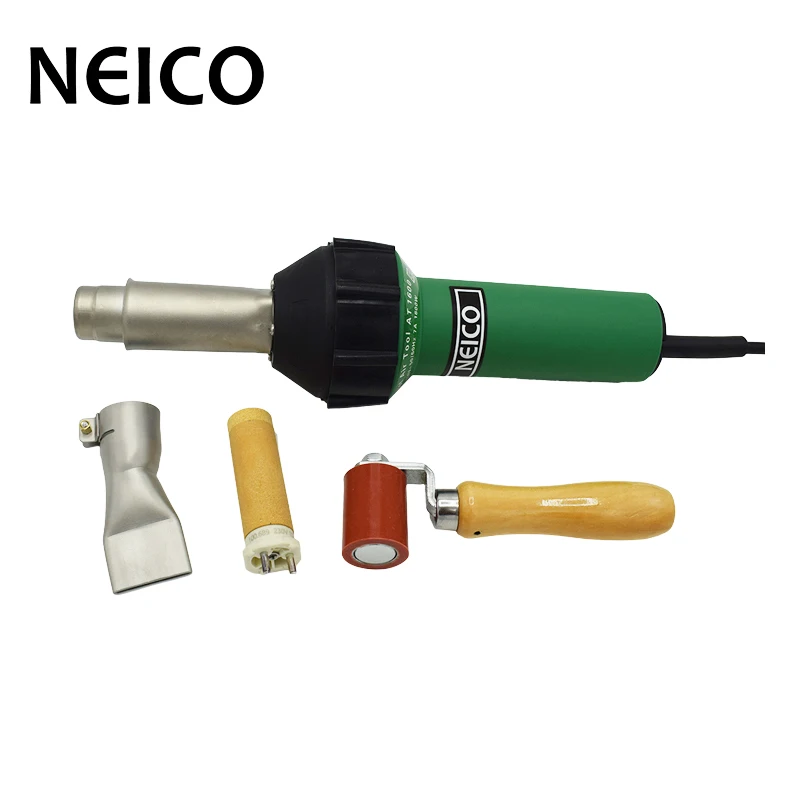 NEW AT1600 110V / 230V 1600W Intelligent Automatic Cooling Hot Air Welding Gun For Tarpaulin / PVC Banners And Roofing Welding