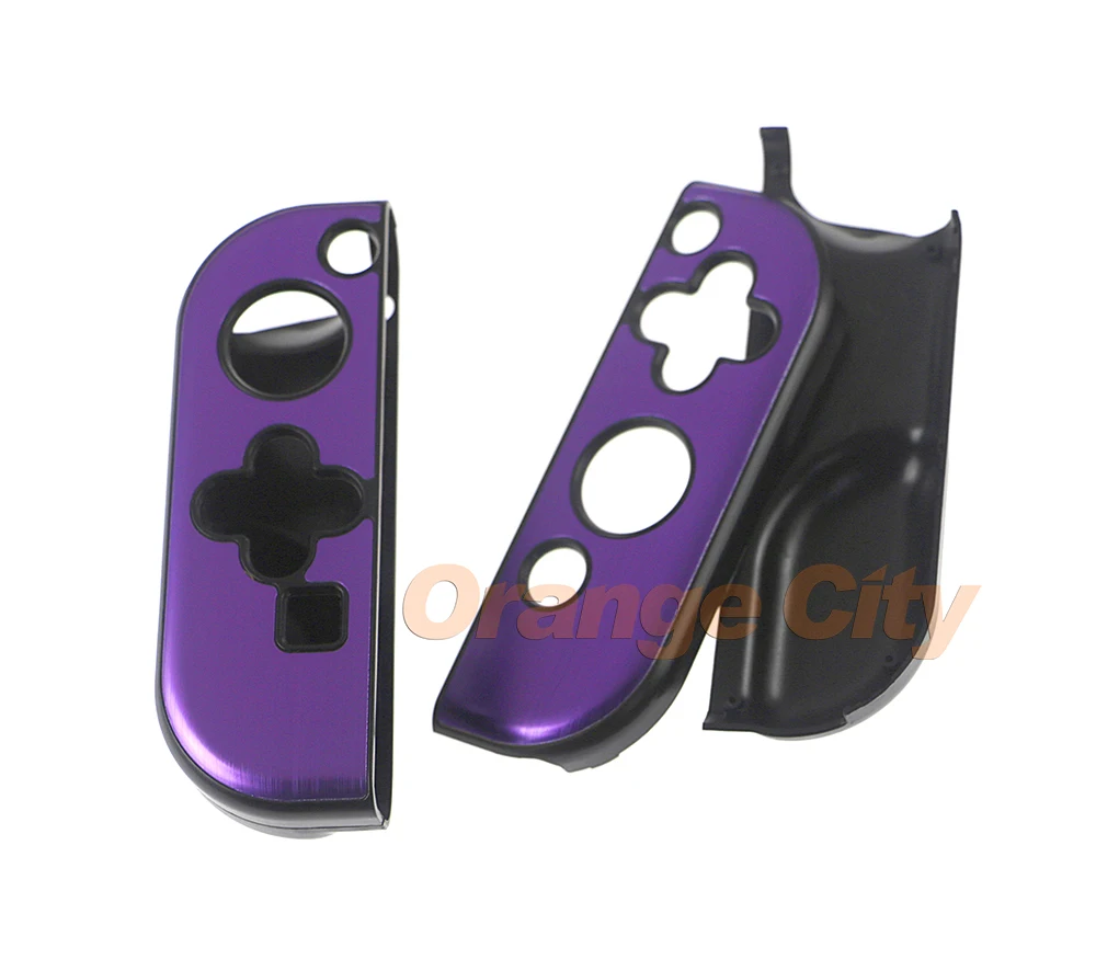 9sets/lot Replacement For NS NX N switch controller game pad set aluminum case shell cover without package