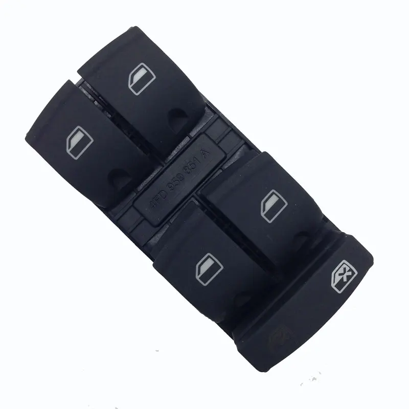 

OEM 4F0 959 851 4F0 959 851F 4FD 959 851A Electric Power Panel Window Master Control Switch Button For Audi A3 A6 Q7 Switch