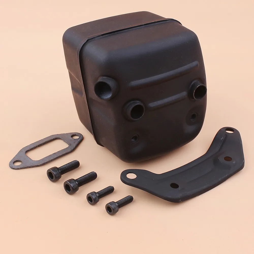 排気マフラーブラケットガスケットキットハスクバーナ 365 371 372 XP 385 390 XP チェーンソー部品