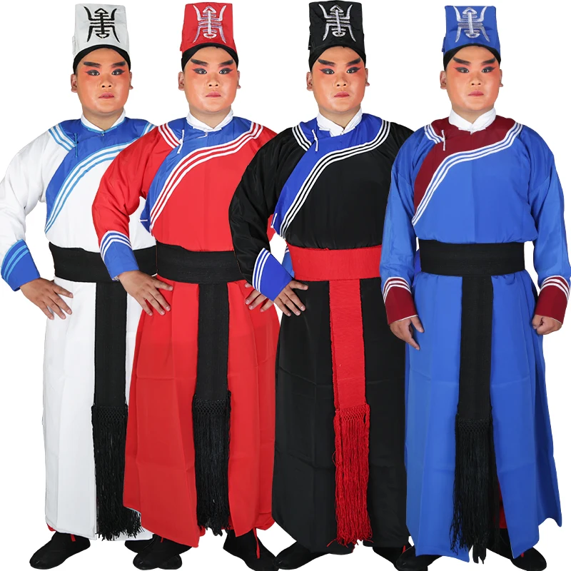 Espada masculina de ópera de pequim, uniforme de tolerância para roupas de guerreiro, fantasia de polícia, cinema, tv, palco, guerreiro