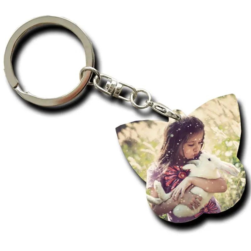 

custom made logos key chain for sublimation keychains sublimation wholesale can print custom picture