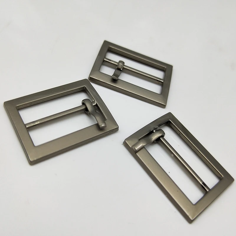 Metal Square belt buckles for shoes bag garment decoration silver/black/gold Belt Buckles decoration DIY Accessory Sewing 20mm