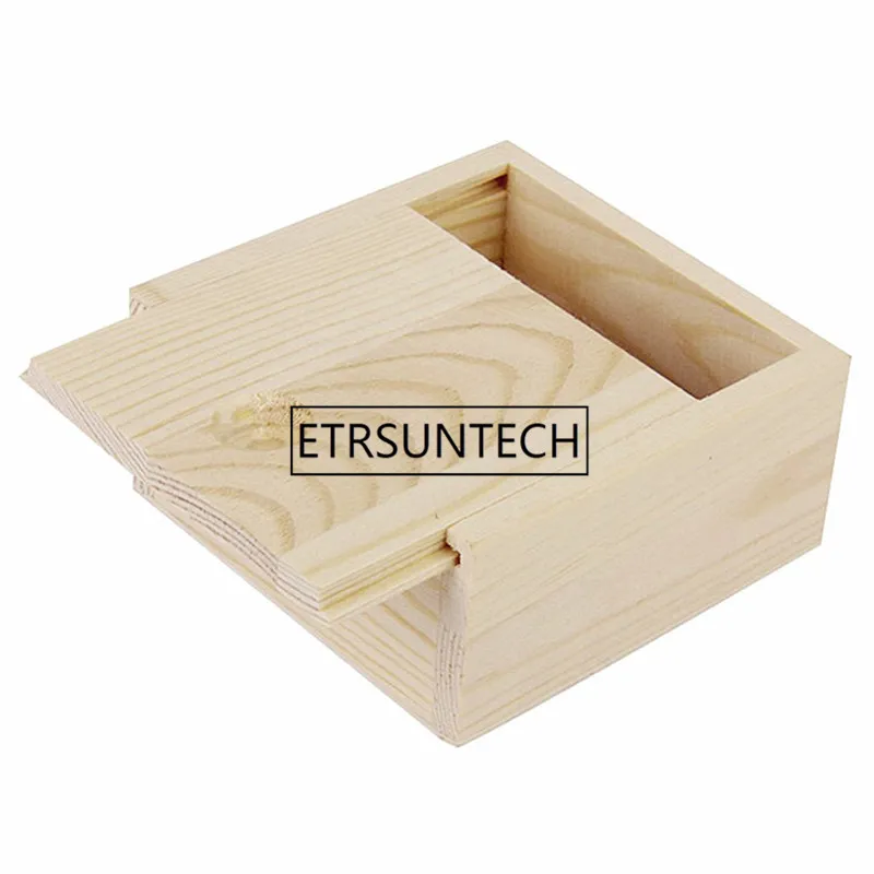 100pcs/lot Wood Handmade soap Box Wooden Packing Box Jewelry Storage Boxes 8.5*8.5*4cm