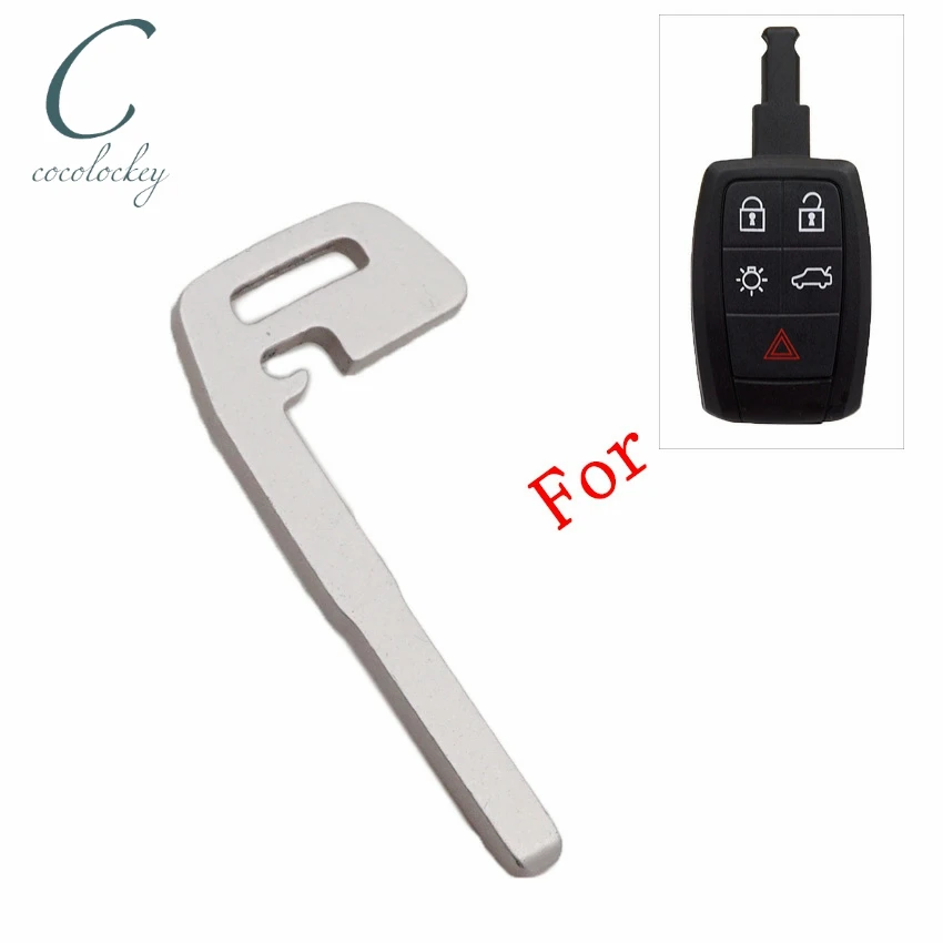 

Replacement Key Blank blade Uncut fit for volvo c30 c70 s40 v50 Smart Remote Key Case