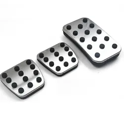 Sport stainless steelFuel Brake Footrest Pedal MT/AT for Honda Civic 2016 2017 2018 crv 2018 Parts Accessories