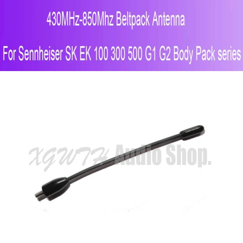 Wireless Microphone Beltpack Antenna For Sennheiser SK EK 100 300 500 G1 G2 Body Pack Series 430MHz-850Mhz