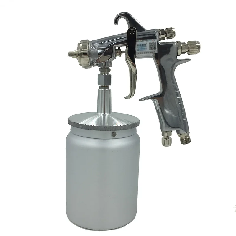 W101S hot on slaes mini pistolet do malowania natryskowego gravity feed typ pistolet do malowania airbrush lustro pistolet do malowania dla samochodów paintung narzędzia pneumatyczne