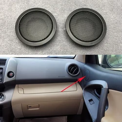 Front Door Speaker Housing Cover for Toyota Rav4 2009 2010 2011 2012 2013 Car-Styling Interior Audio Modification Accessories