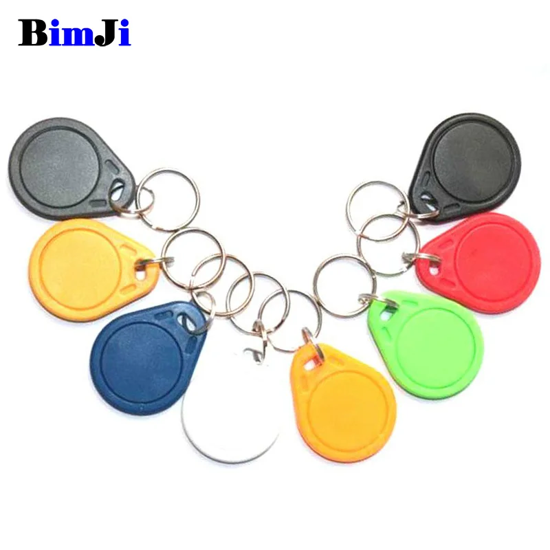 10pcs 13.56mhz UID RFID 13.56 mhz Changeable Tag Keyfob Blank Writable Card Rewriteable for Copier Writer Duplicator Copy