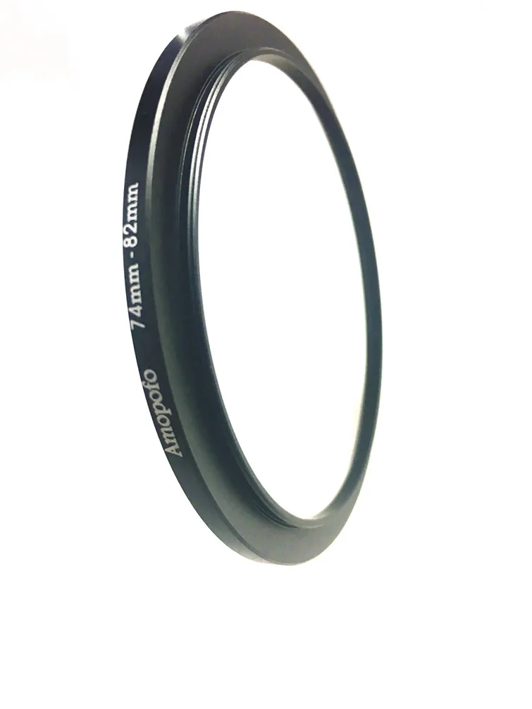 Amopofo Male To Male 74mm-82mm 74-82 mm 74mm to 82mm Macro Reverse Ring Adapter Black