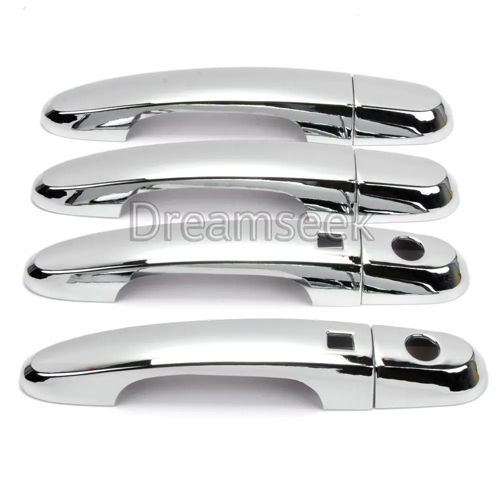 Door Handle Cover For KIA Sorento 2011-2015 Sorento 2009-2014 With Smart Key Hole ABS Chrome Molding Trim Bezel