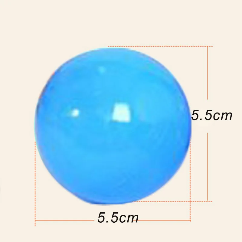 100 stücke/lot Umweltfreundliche Bunte Ball Weichem Kunststoff Ozean Ball Lustige Baby-Kind-Schwimmen Pit Spielzeug Wasser Pool Ozean welle Ball Dia 5,5 cm