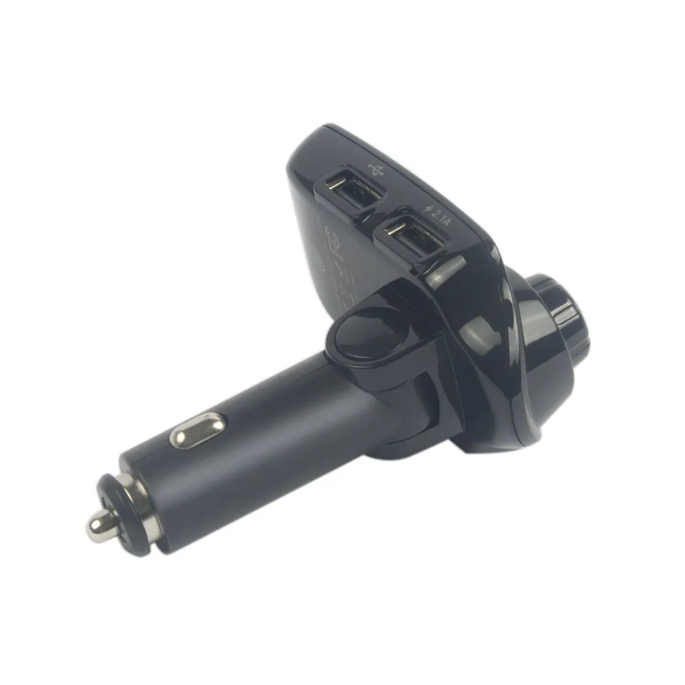 ใหม่ล่าสุดรุ่น T11ชุดแฮนด์ฟรีไร้สายบลูทูธ FM Transmitter Player/Dual USB Charger