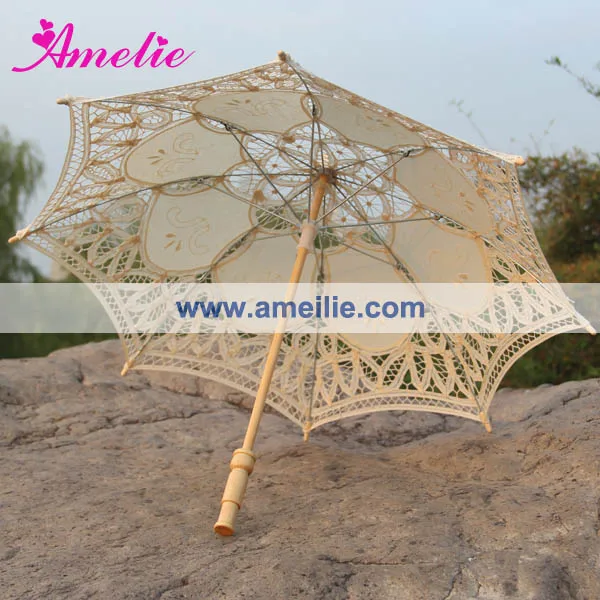 Free Shipping Wedding Party Baby Shower Decoration Small Children Lace Umbrella Parasols