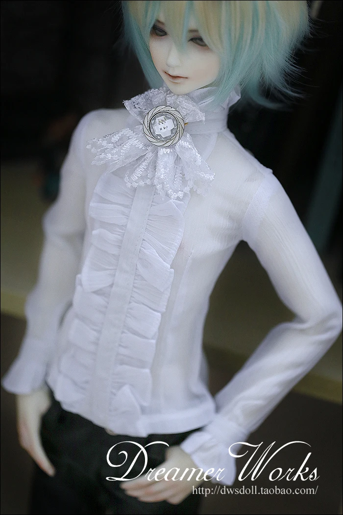 1/4 1/3 scale BJD clothes Long sleeve lace shirt for BJD/SD doll accessories,Not included doll,shoes,wig and other 1242