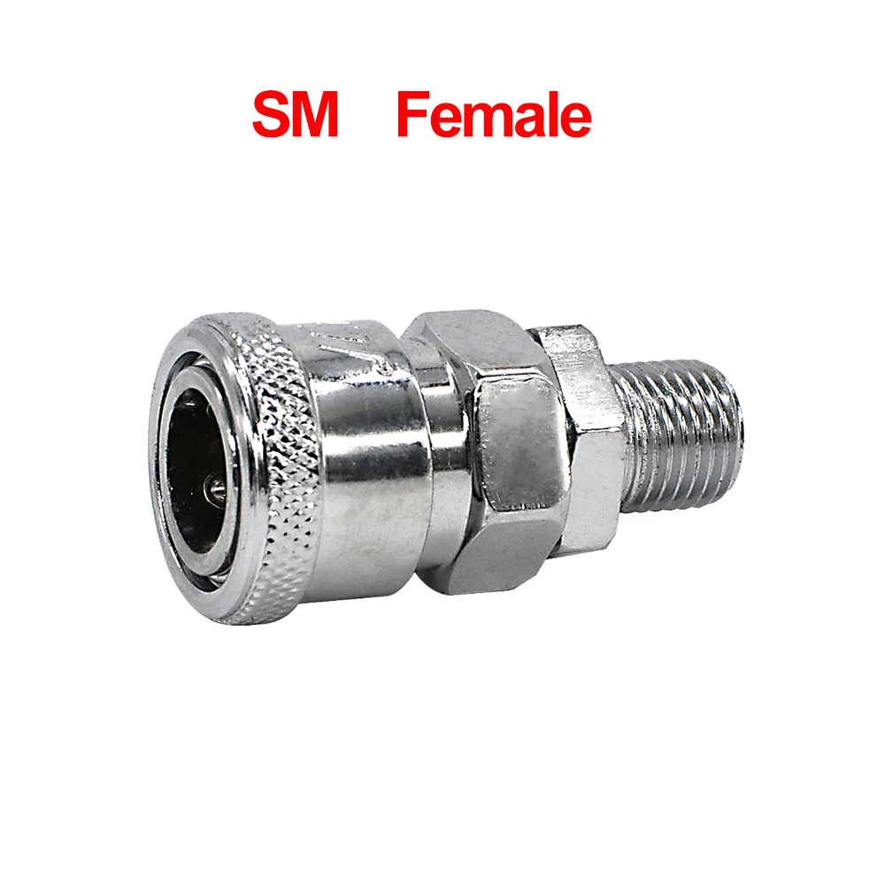 1PC SM/PM 20 30 40MM Join Hose Pneumatic Air Compressor Hose Quick Coupler Plug Socket Connector