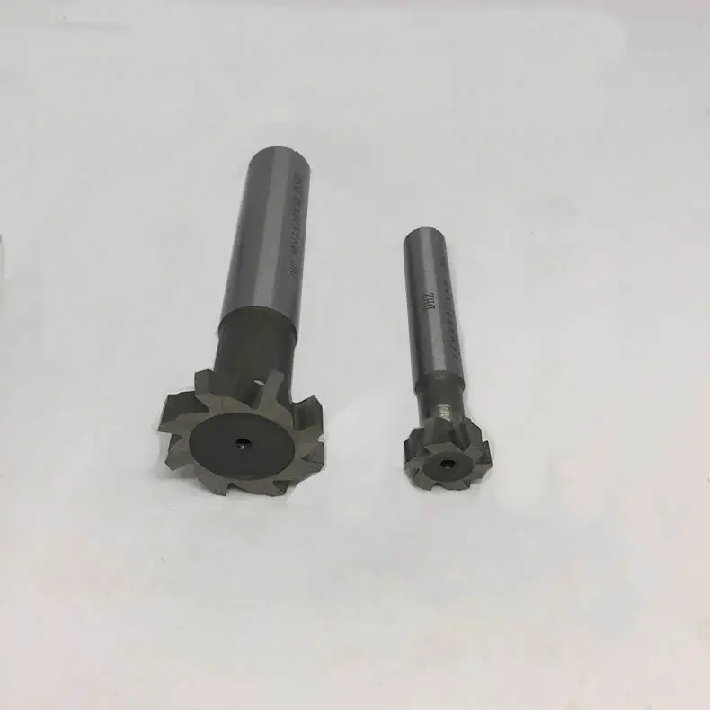 Free Shipping 1PCS 10*2*3*4*5 high speed steel Straight shank T groove milling cutter T type Straight shank milling cutter