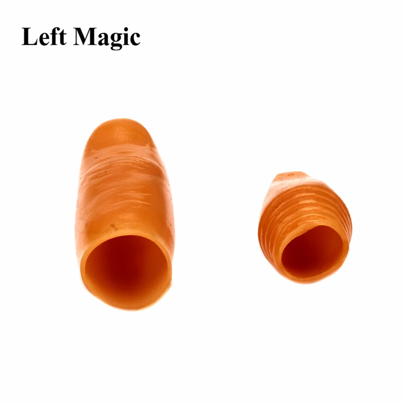 Goldfish Thumb Tip Magic Tricks Finger Magic Fish Close Up Street Stage Magic Props Comedy Mental Magician Gimmick Accessories