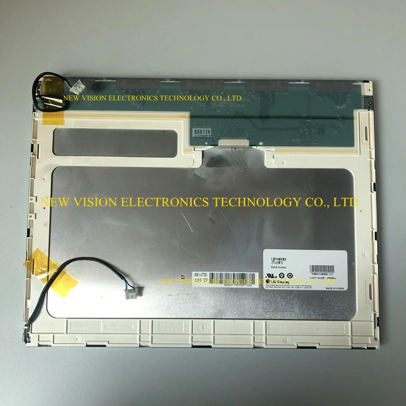 LB150X02-TL01 tela lcd industrial de 15 polegadas, original para lg lb150x02 (tl)(01)