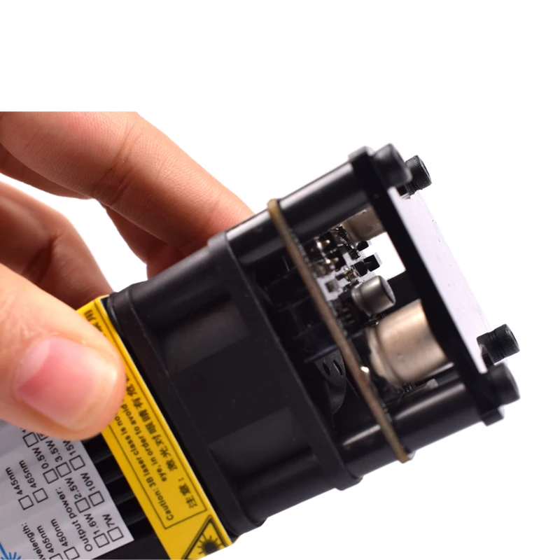 CNC الأزرق النقش بالليزر وحدة 15 W 5.5 W 7 W 450nm 12 V focusable من وحدة ليزر آلة الحفر جزء الليزر رئيس مع TTL PWM