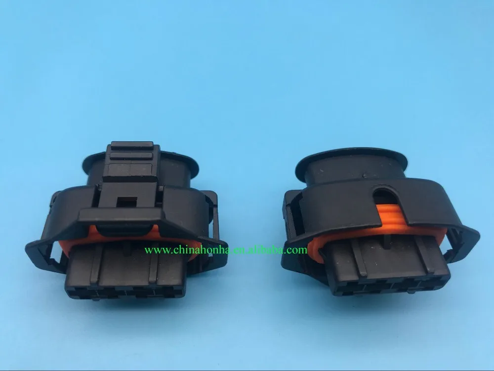 100sets 4 Pin/Way Female Air Conditioning Plug Housing Oxygen Sensor Connector DJ7046A-3.5-21